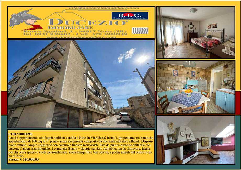 appartamento in vendita a Noto