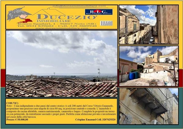 casa indipendente in vendita a Noto