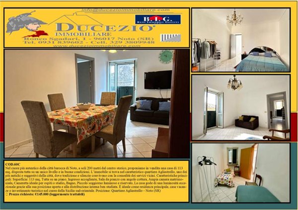 casa indipendente in vendita a Noto