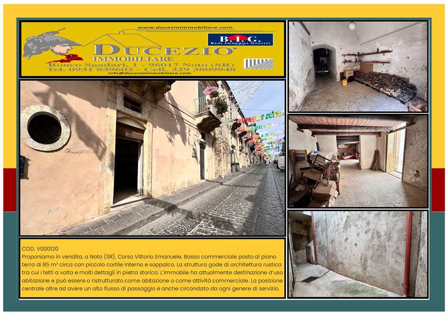 negozio in vendita a Noto
