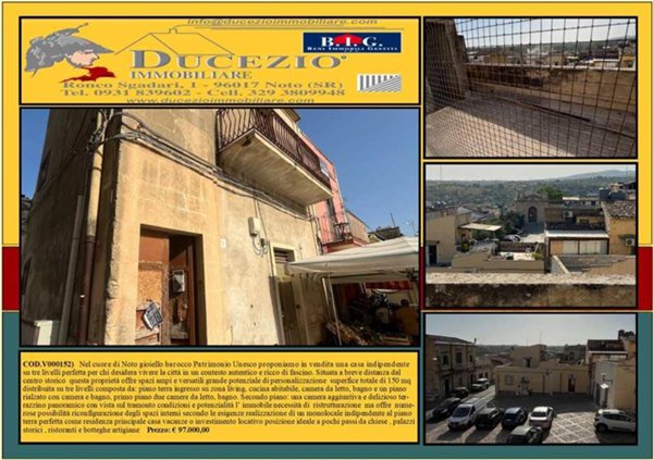 casa indipendente in vendita a Noto