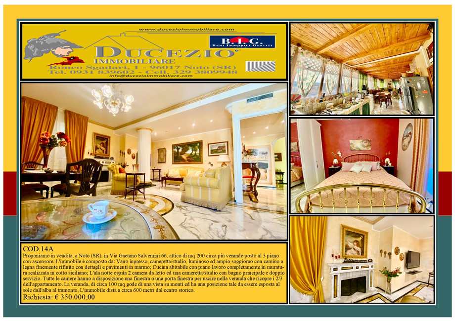 appartamento in vendita a Noto