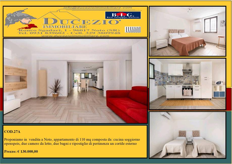 appartamento in vendita a Noto