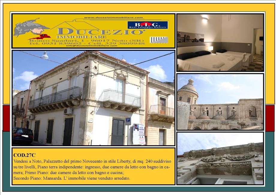 casa semindipendente in vendita a Noto