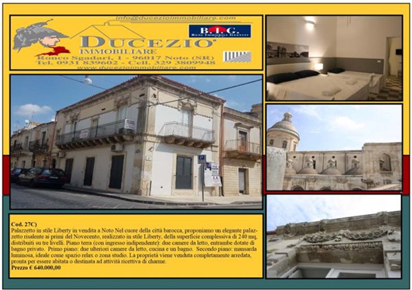 casa semindipendente in vendita a Noto