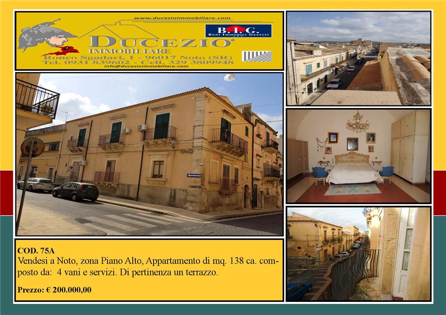 appartamento in vendita a Noto