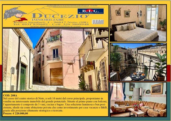 appartamento in vendita a Noto