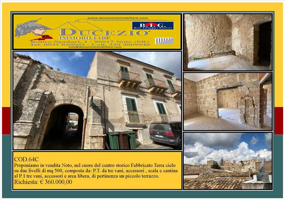 casa indipendente in vendita a Noto