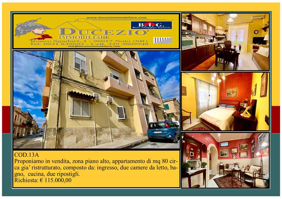 appartamento in vendita a Noto
