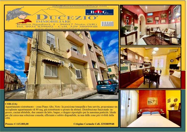 appartamento in vendita a Noto