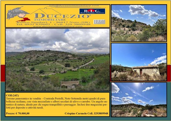 terreno in vendita a Noto