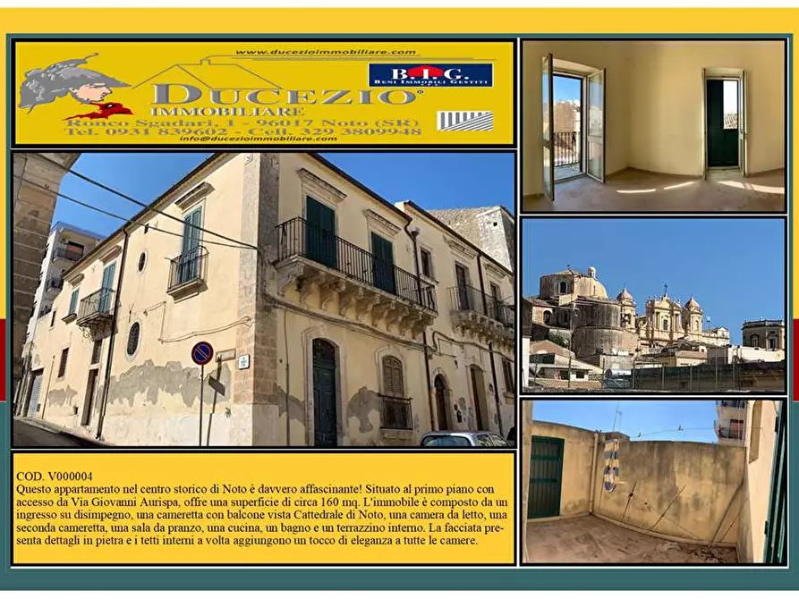 appartamento in vendita a Noto