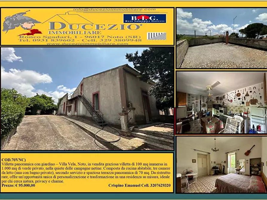 casa indipendente in vendita a Noto in zona Villa Vela