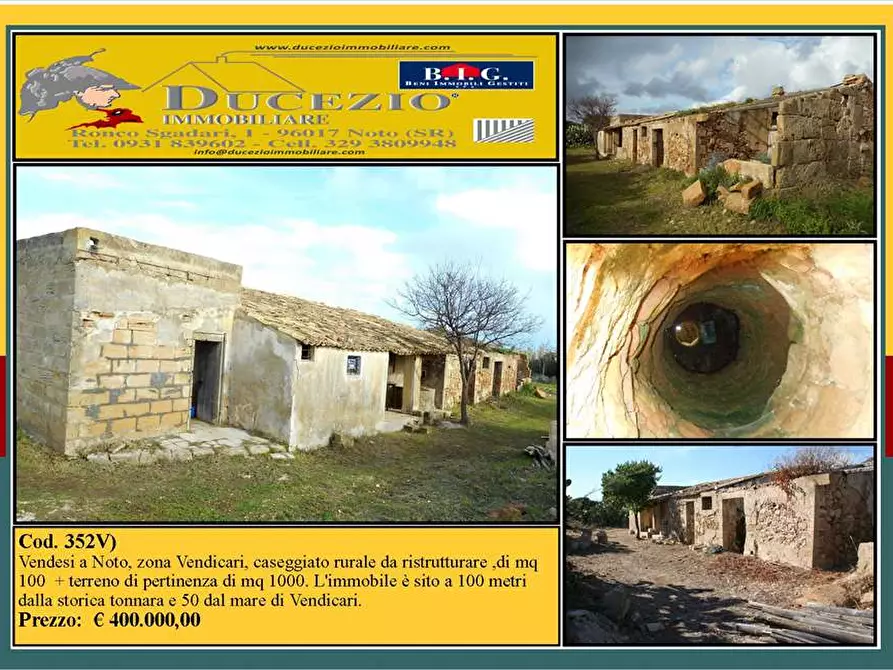 casa indipendente in vendita a Noto in zona Vendicari