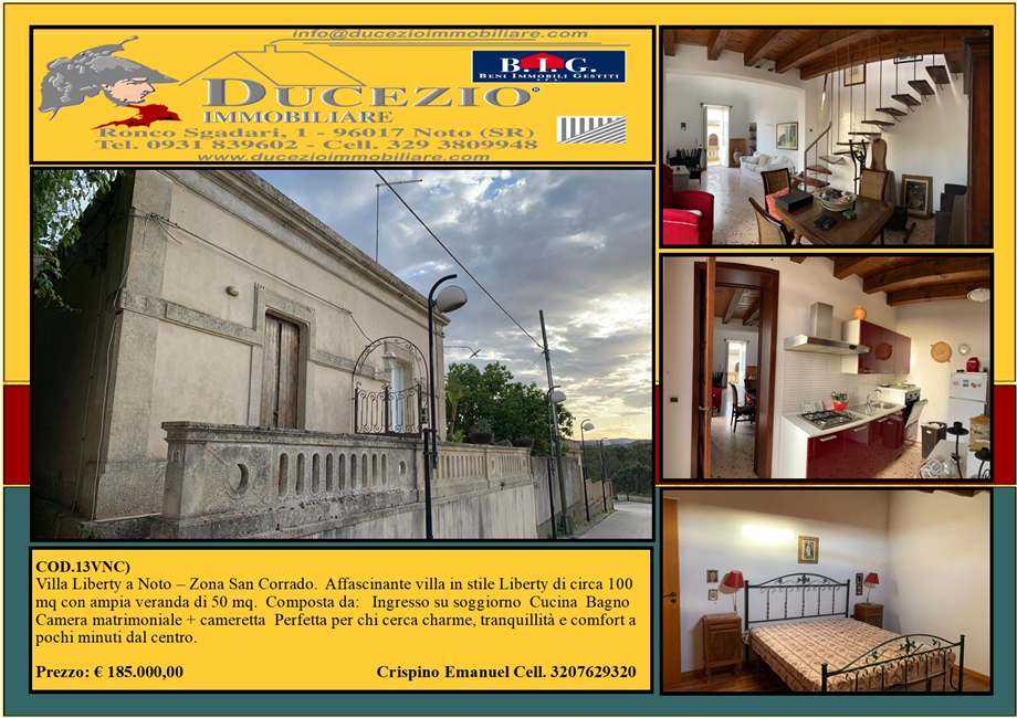 casa indipendente in vendita a Noto