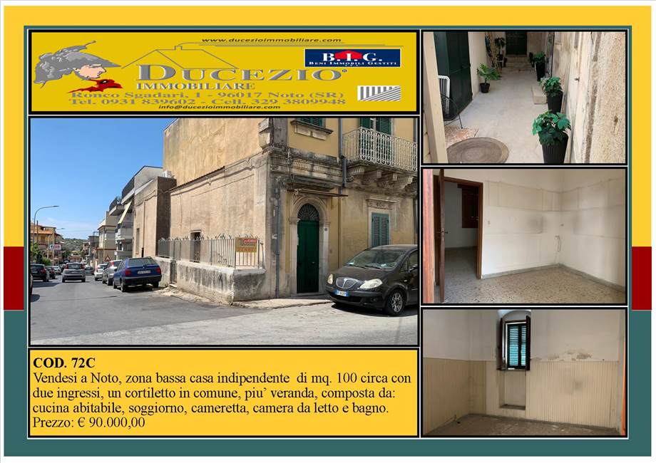 casa indipendente in vendita a Noto in zona Madonna Marina