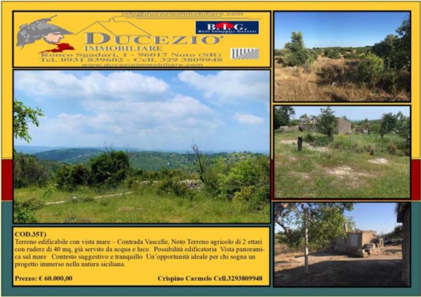 rudere in vendita a Noto in zona Fondo Morte