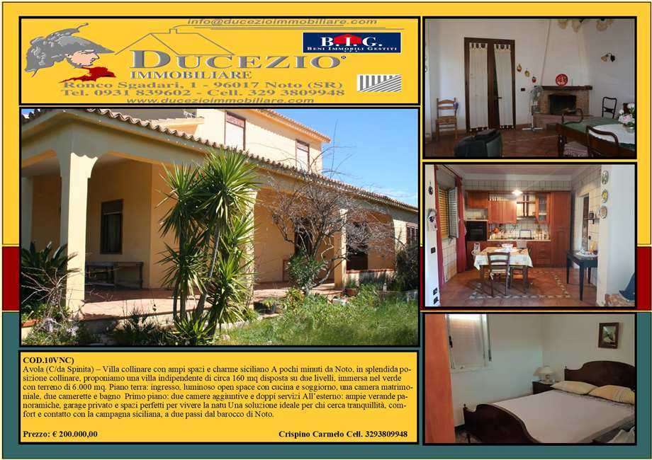 casa indipendente in vendita a Noto