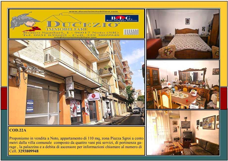 appartamento in vendita a Noto in zona Madonna Marina