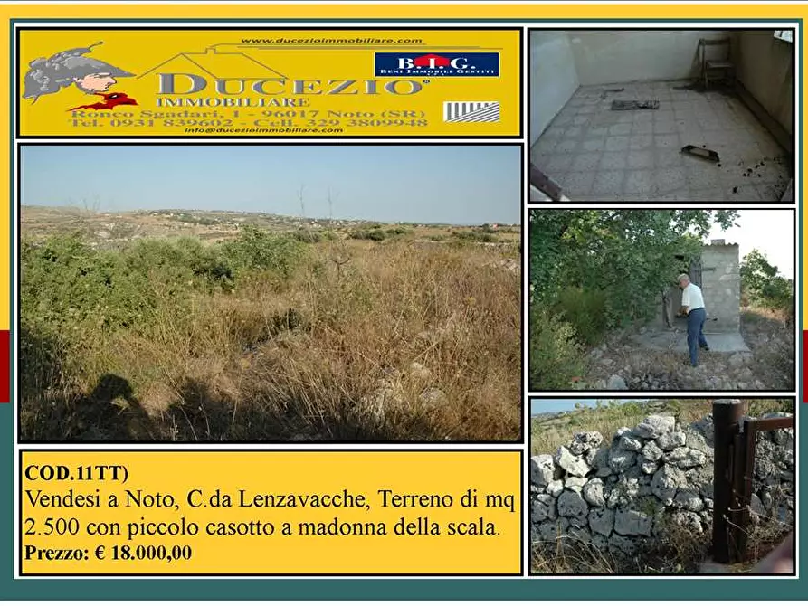 terreno in vendita a Noto in zona Lenzavacche
