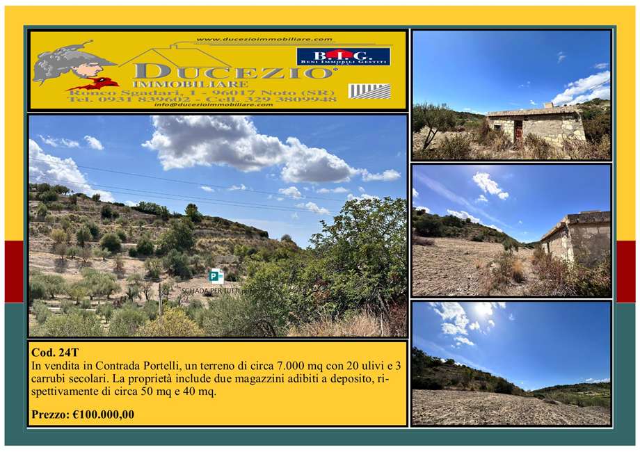 terreno in vendita a Noto
