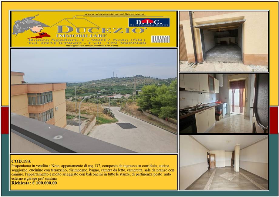 appartamento in vendita a Noto in zona Madonna Marina