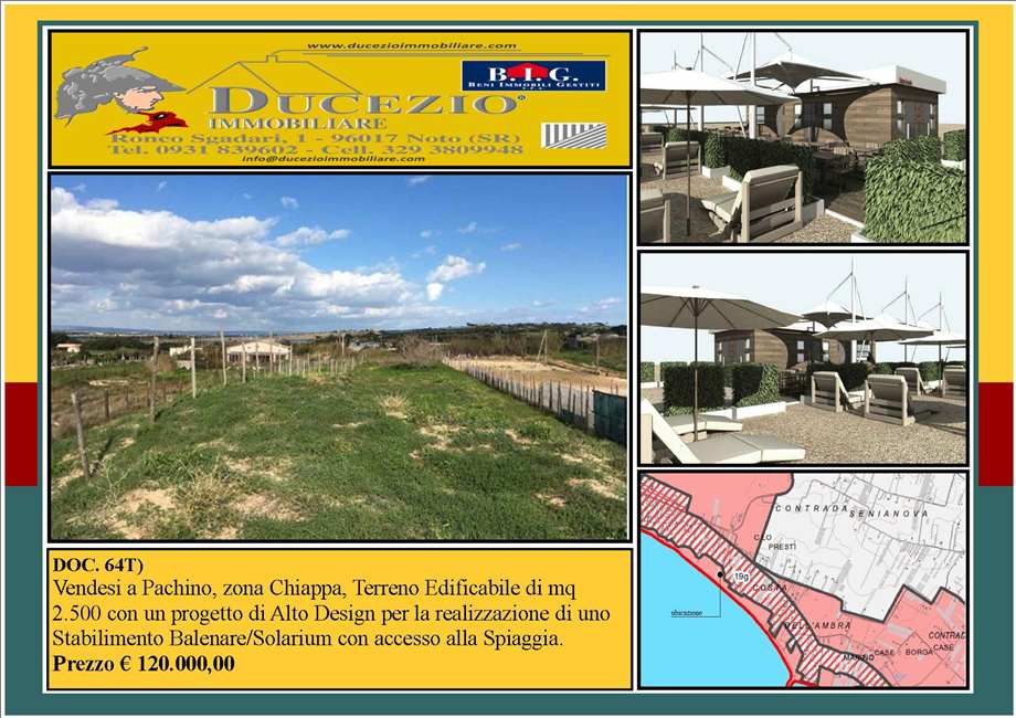 terreno edificabile in vendita a Pachino
