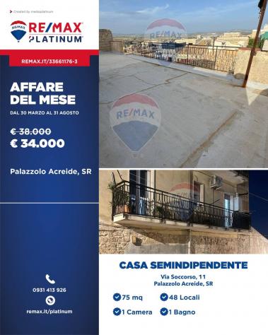 casa indipendente in vendita a Palazzolo Acreide