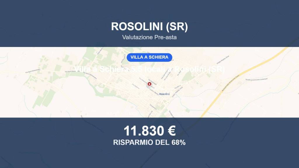 casa indipendente in vendita a Rosolini