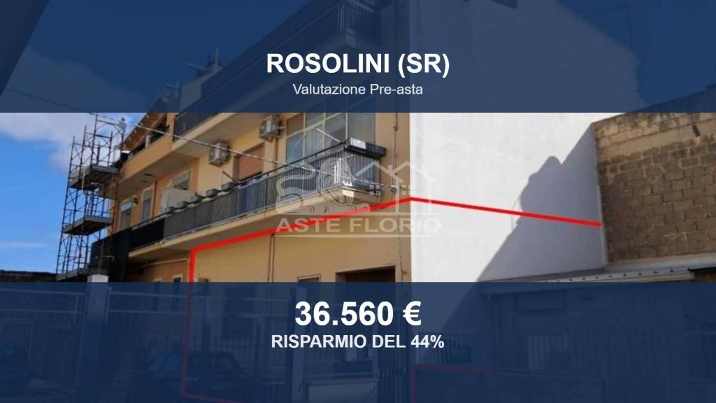 appartamento in vendita a Rosolini