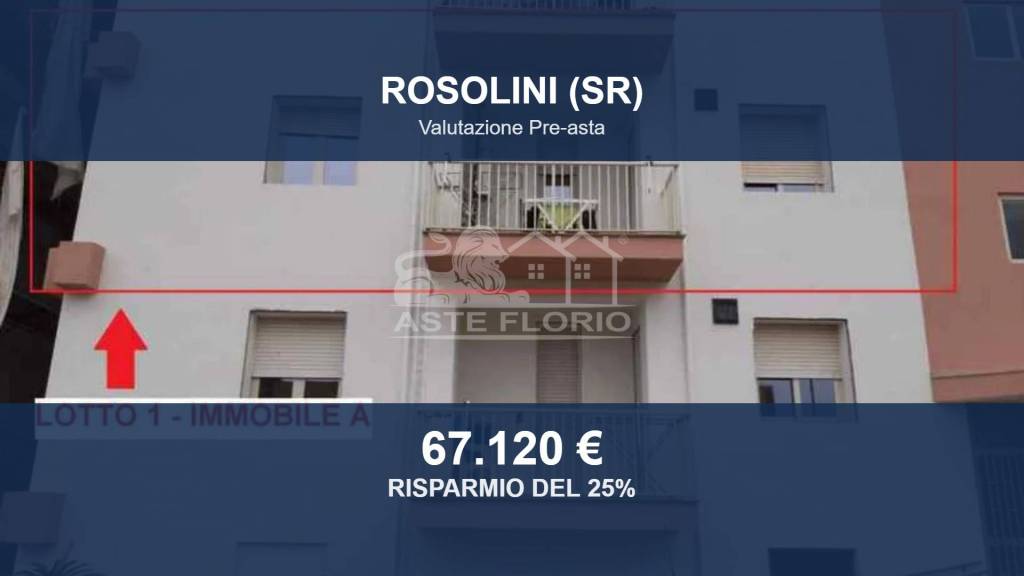 appartamento in vendita a Rosolini