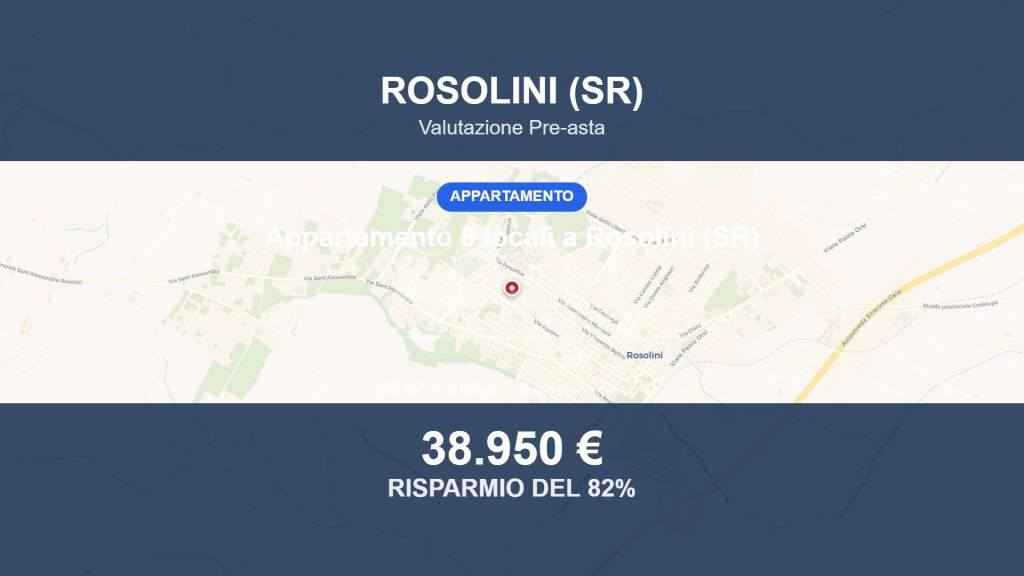 appartamento in vendita a Rosolini