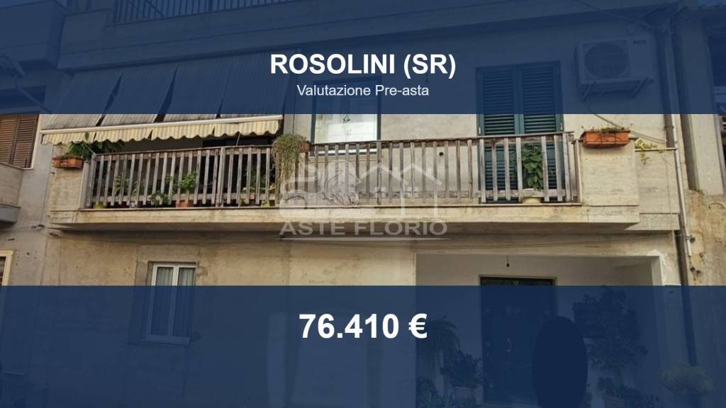 appartamento in vendita a Rosolini
