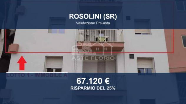 appartamento in vendita a Rosolini