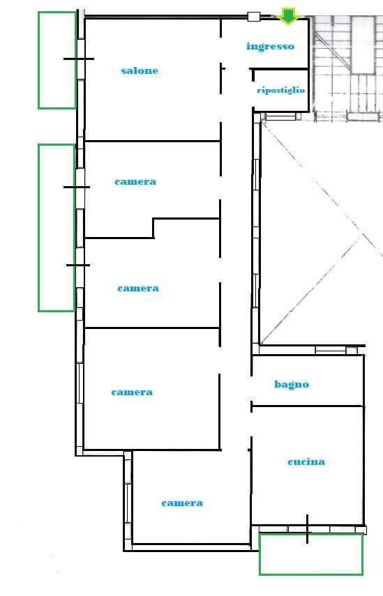 appartamento in vendita a Siracusa in zona Scala Greca