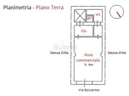 locale commerciale in vendita a Siracusa in zona Centro Città