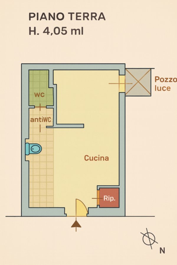 appartamento in vendita a Siracusa in zona Borgata