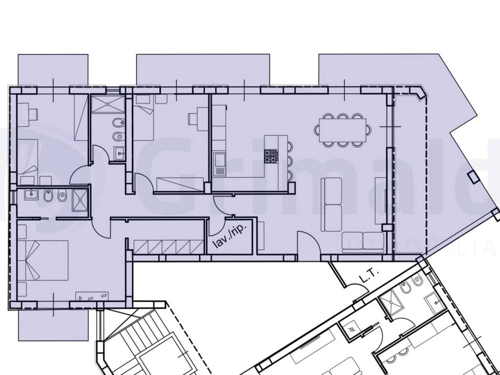 appartamento in vendita a Siracusa in zona Grottasanta