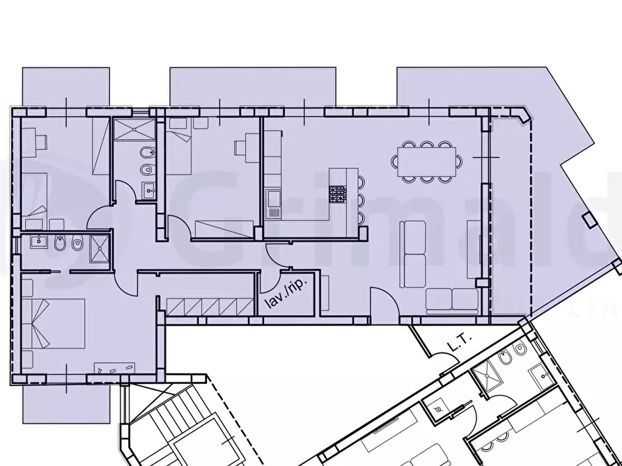 appartamento in vendita a Siracusa in zona Scala Greca