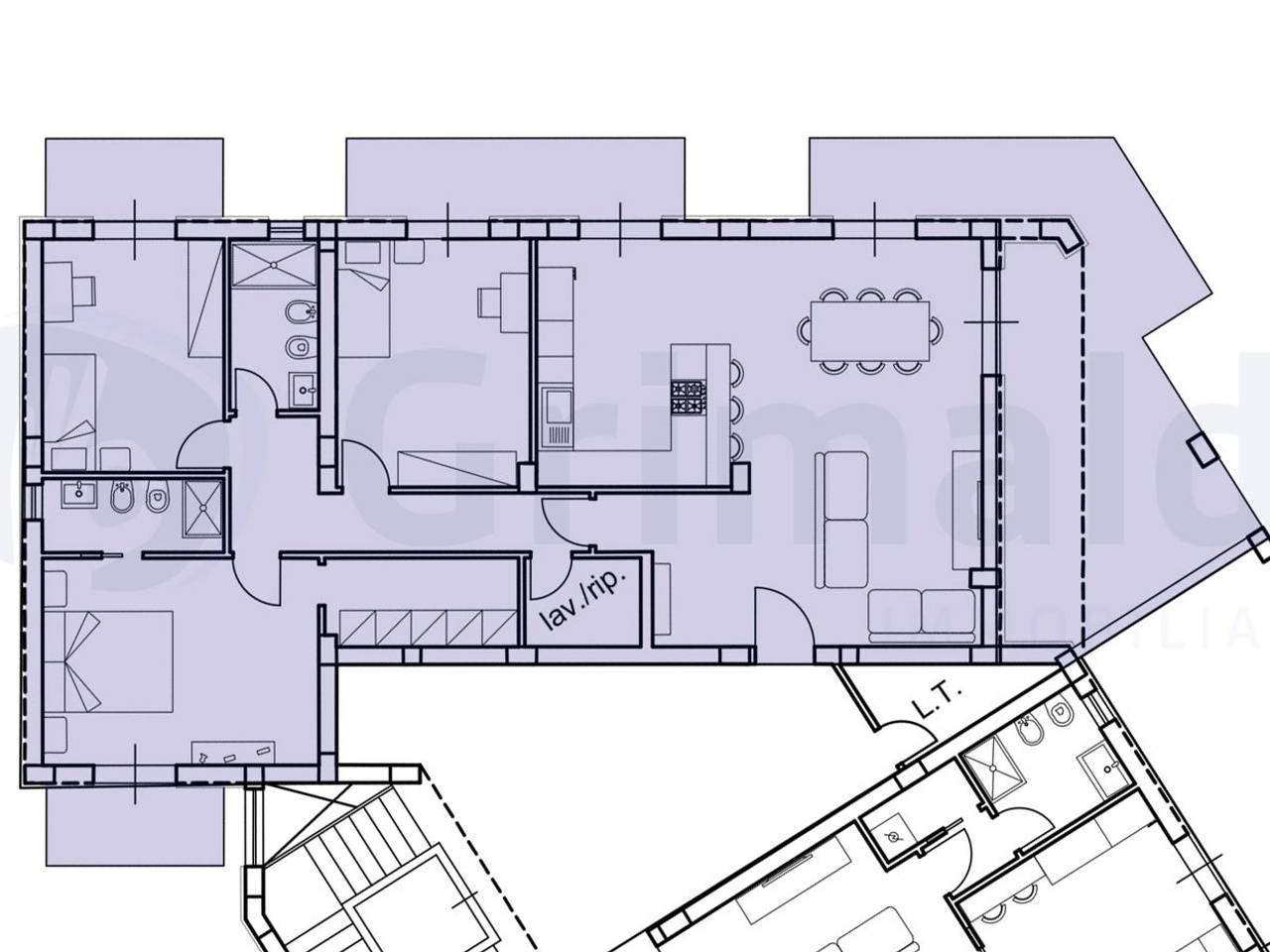 appartamento in vendita a Siracusa in zona Scala Greca