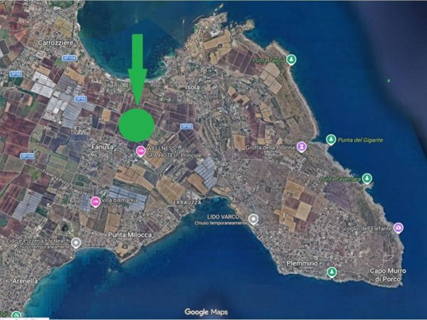 terreno edificabile in vendita a Siracusa in zona Isola / Plemmirio