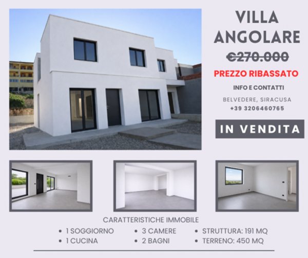 casa indipendente in vendita a Siracusa in zona Belvedere