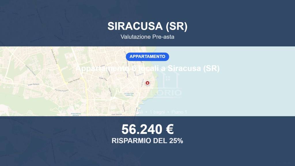 appartamento in vendita a Siracusa in zona Grottasanta