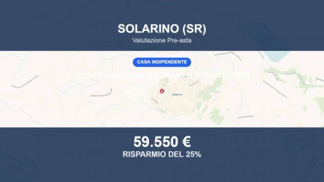 casa indipendente in vendita a Solarino