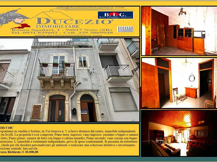 casa indipendente in vendita a Sortino