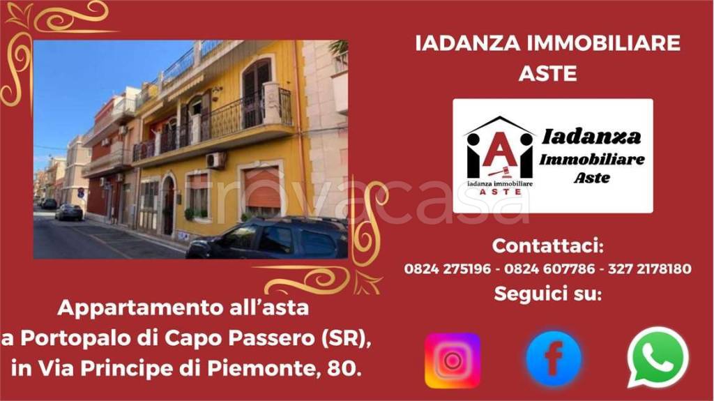 appartamento in vendita a Portopalo di Capo Passero