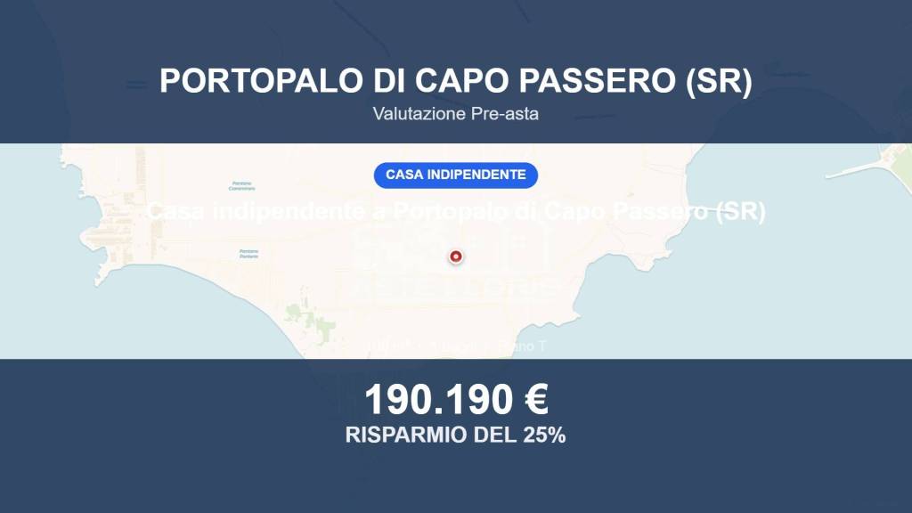 casa indipendente in vendita a Portopalo di Capo Passero