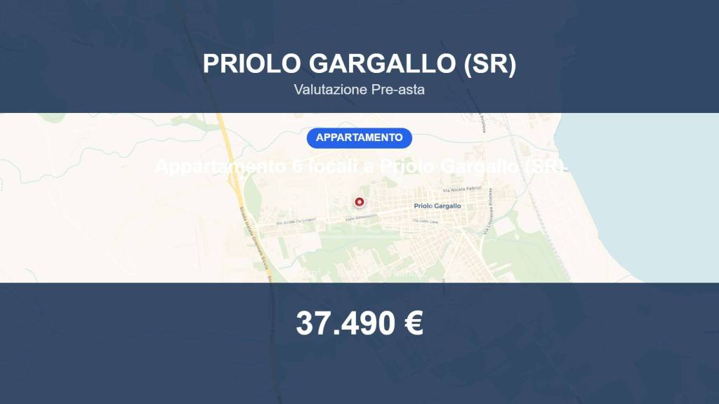 appartamento in vendita a Priolo Gargallo