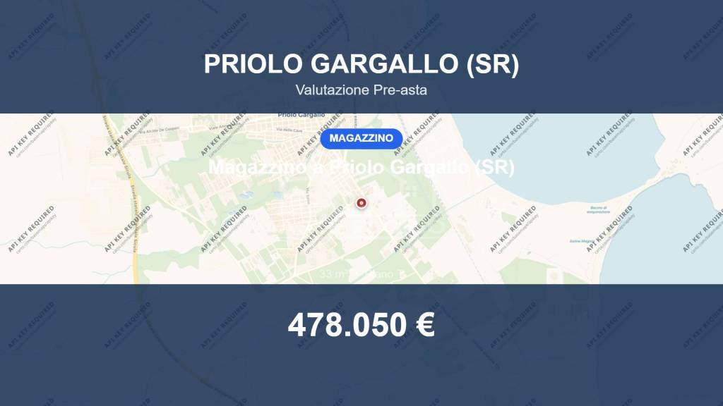 locale di sgombero in vendita a Priolo Gargallo