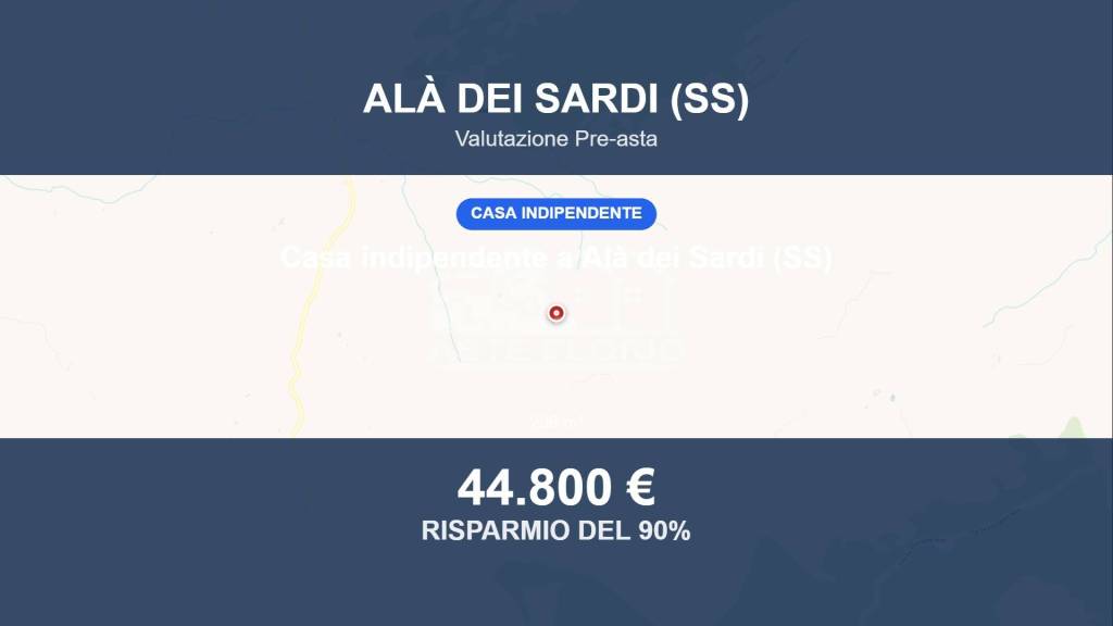 casa indipendente in vendita ad Alà dei Sardi